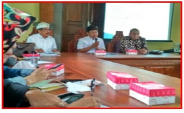 PENERIMAAN KUNJUNGAN STUDY BANDING DARI DPRD BANJAR KALIMANTAN SELATAN BERSAMA DINKES DAN BPJS