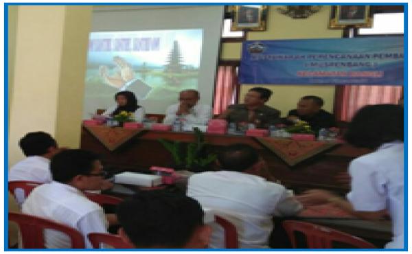 SOSIALISASI RASTRA DI KECAMATAN BANGLI