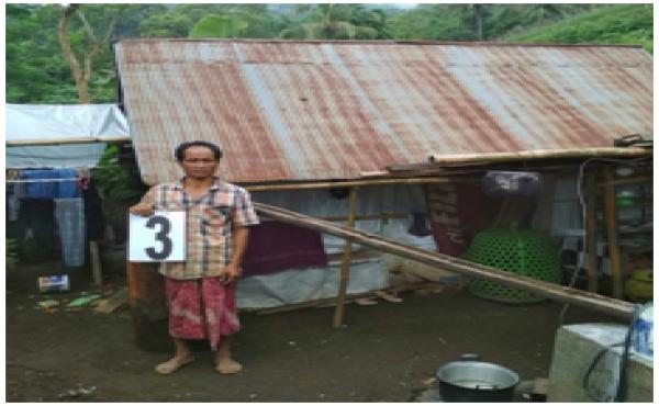 Verifikasi Bedah Rumah   Di Desa Songan B Tahun 2018 